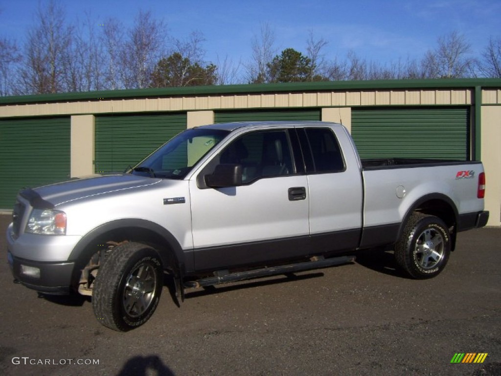 Silver Metallic Ford F150