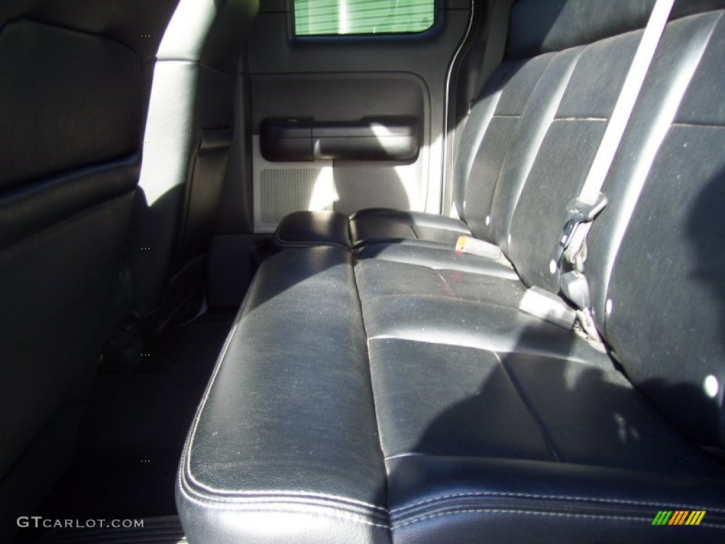 2004 F150 FX4 SuperCab 4x4 - Silver Metallic / Black photo #9