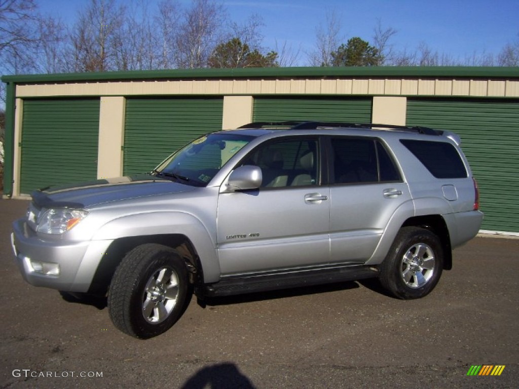 2005 4Runner Limited 4x4 - Titanium Metallic / Stone photo #1