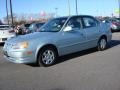 2005 Glacier Blue Hyundai Accent GLS Sedan  photo #2