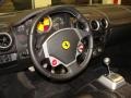 Nero 2005 Ferrari F430 Coupe Steering Wheel