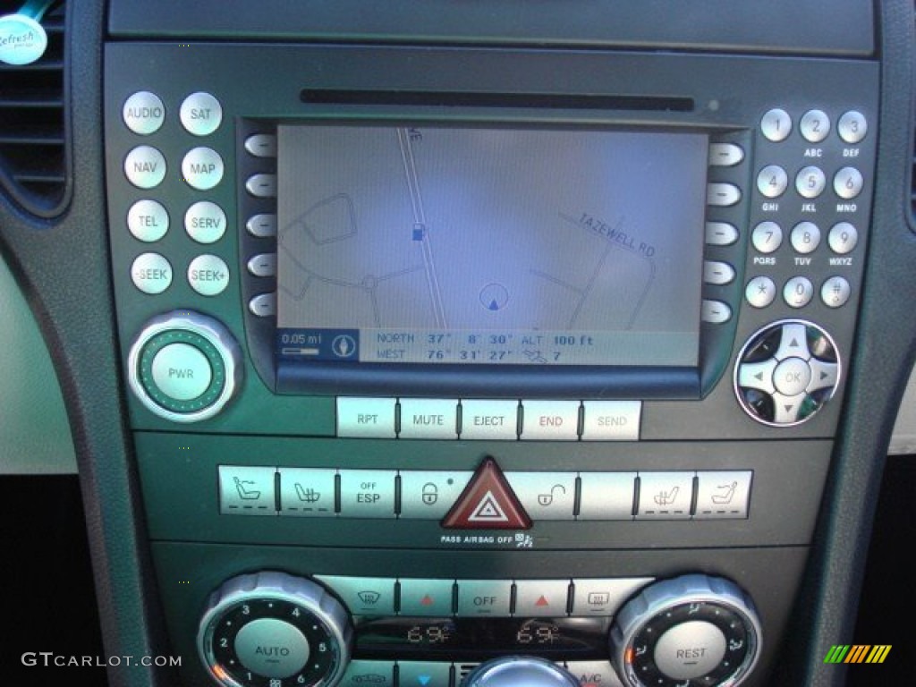 2006 Mercedes-Benz SLK 55 AMG Roadster Navigation Photo #56763504