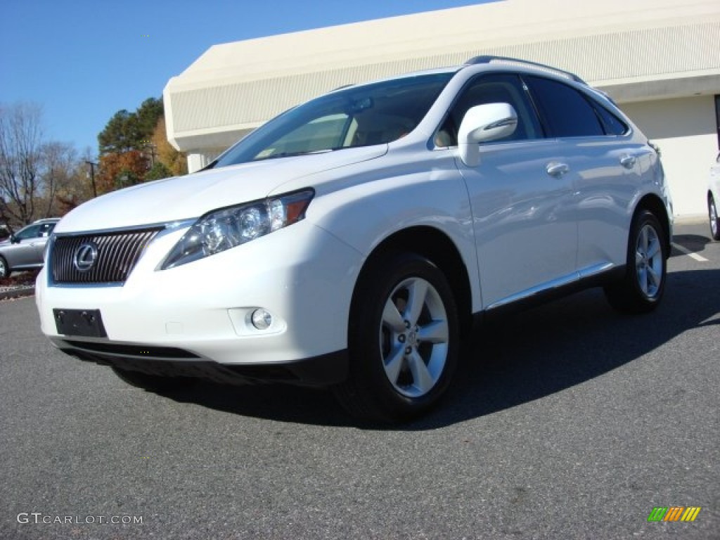 Starfire White Pearl 2010 Lexus RX 350 AWD Exterior Photo #56763717