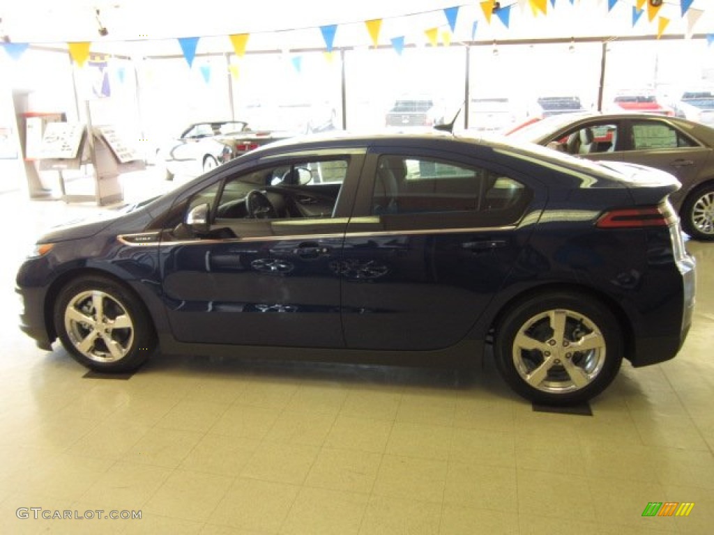 Blue Topaz Metallic 2012 Chevrolet Volt Hatchback Exterior Photo #56763807