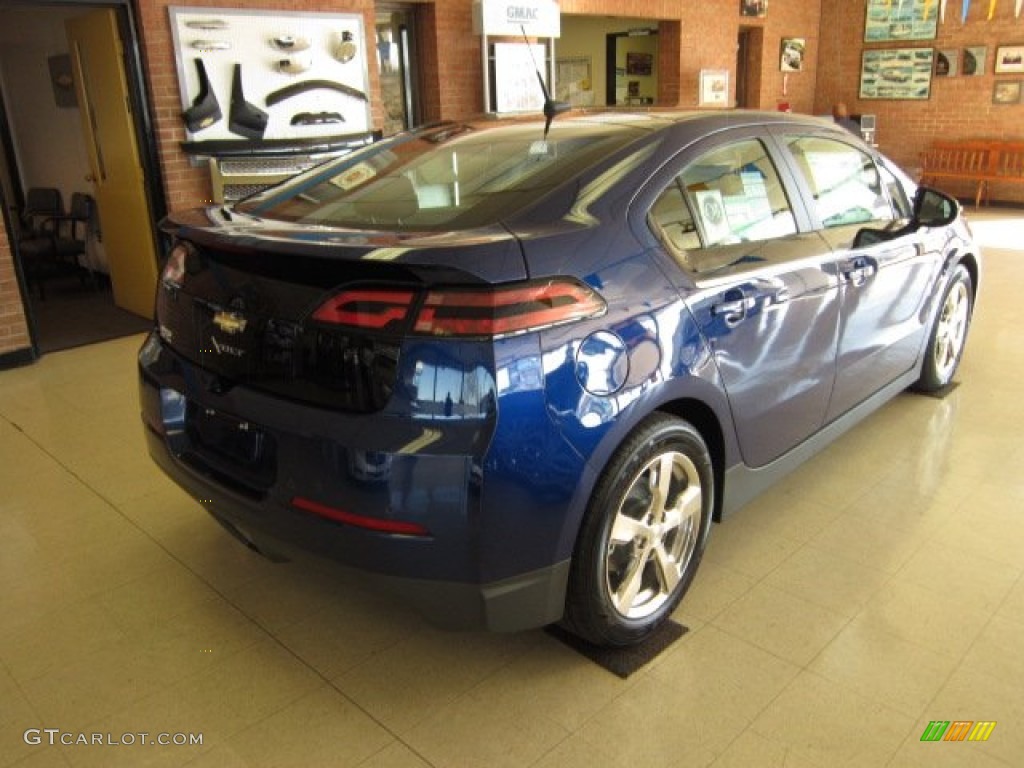 Blue Topaz Metallic 2012 Chevrolet Volt Hatchback Exterior Photo #56763837