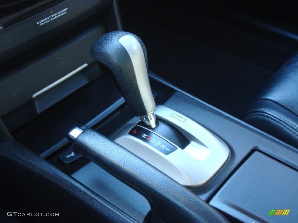2009 Accord EX-L V6 Sedan - Crystal Black Pearl / Gray photo #20