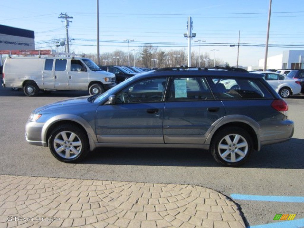 2009 Outback 2.5i Special Edition Wagon - Newport Blue Pearl / Off Black photo #7