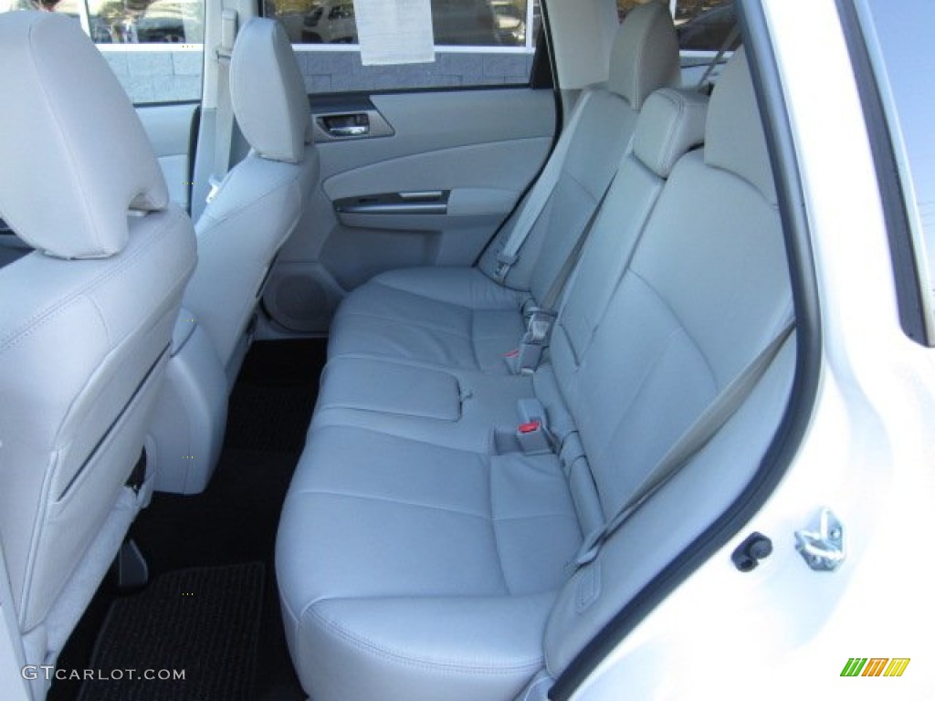 2011 Forester 2.5 X Limited - Satin White Pearl / Platinum photo #15