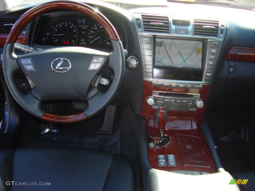 2010 Lexus LS 460 L AWD Black Dashboard Photo #56765331