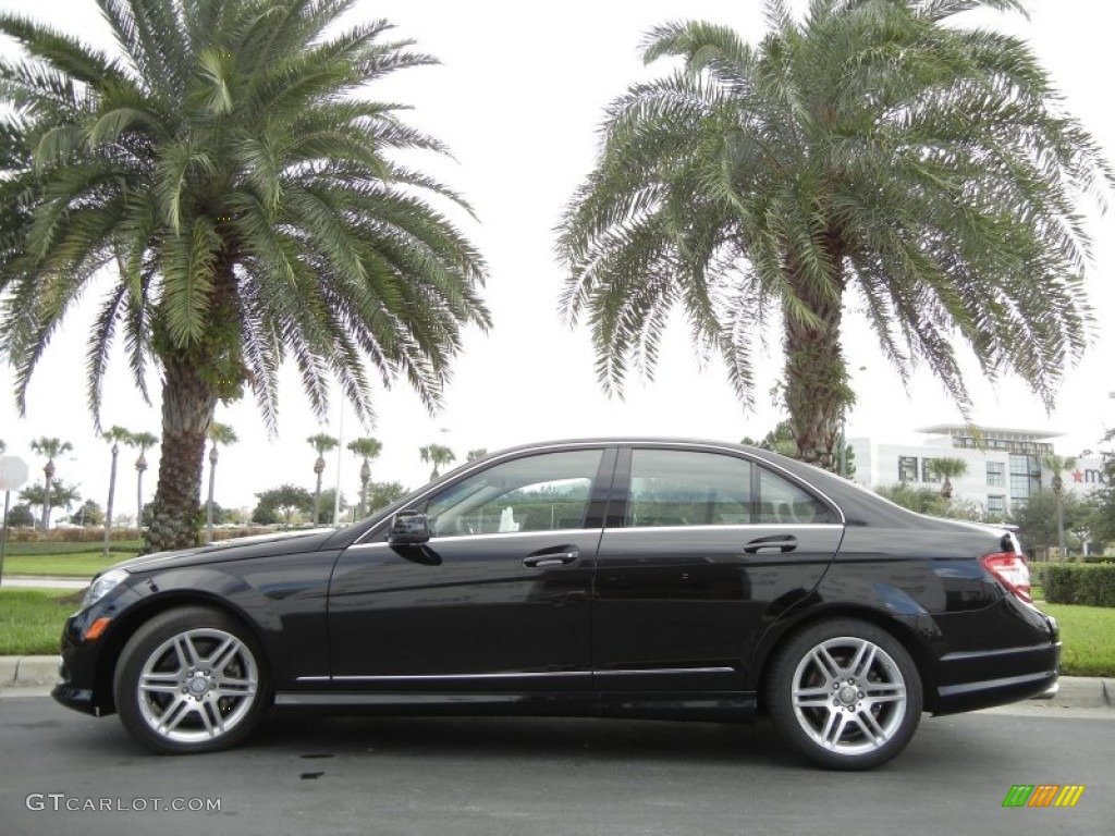 2010 C 350 Sport - Black / Almond/Mocha photo #1