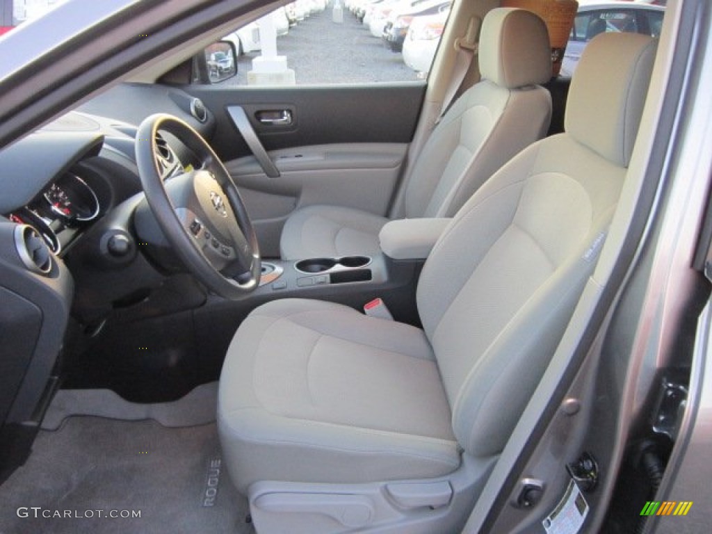 Gray Interior 2012 Nissan Rogue S AWD Photo #56766045