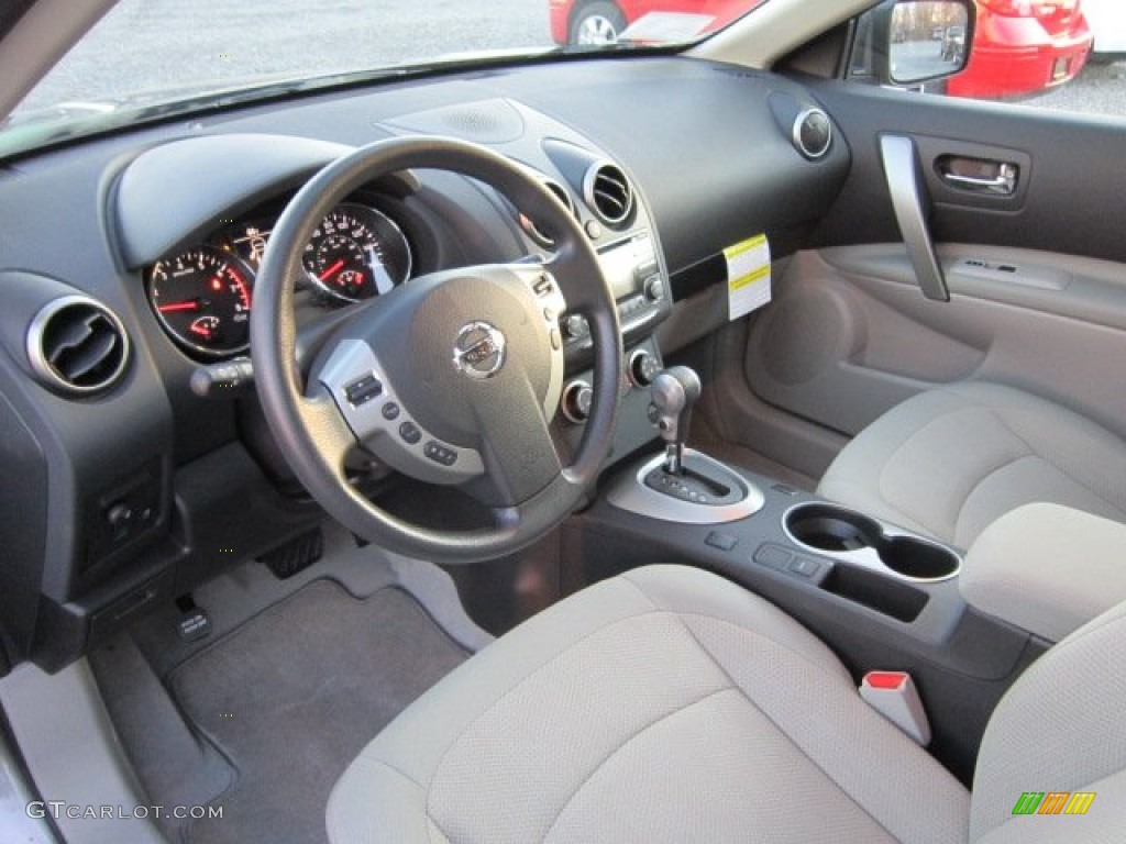 Gray Interior 2012 Nissan Rogue S AWD Photo #56766057