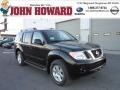 2012 Super Black Nissan Pathfinder SV 4x4  photo #1