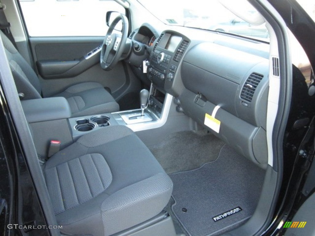 Graphite Interior 2012 Nissan Pathfinder SV 4x4 Photo #56766342
