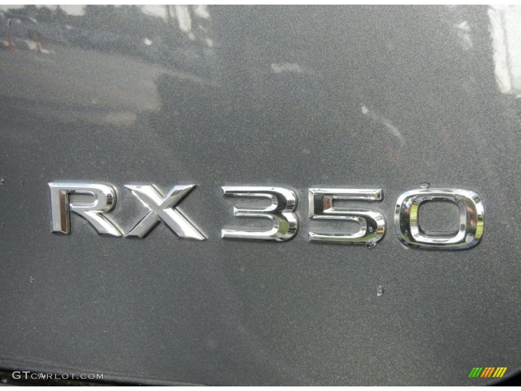 2010 RX 350 - Smokey Granite Mica / Black/Brown Walnut photo #9