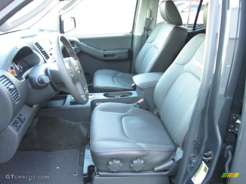 Pro 4X Gray Leather Interior 2012 Nissan Xterra Pro-4X 4x4 Photo #56766744