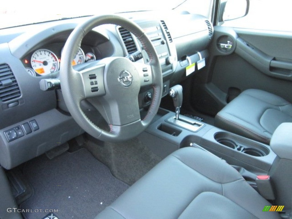 2012 Xterra Pro-4X 4x4 - Night Armor / Pro 4X Gray Leather photo #16