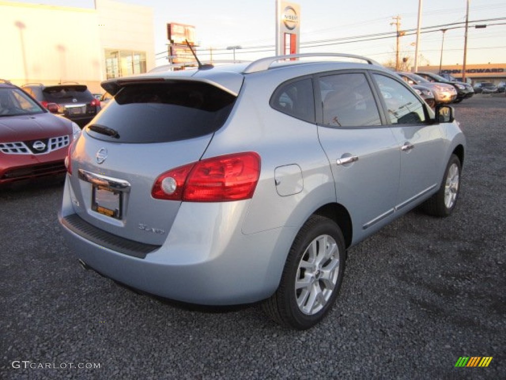 2012 Rogue SV AWD - Frosted Steel / Gray photo #6