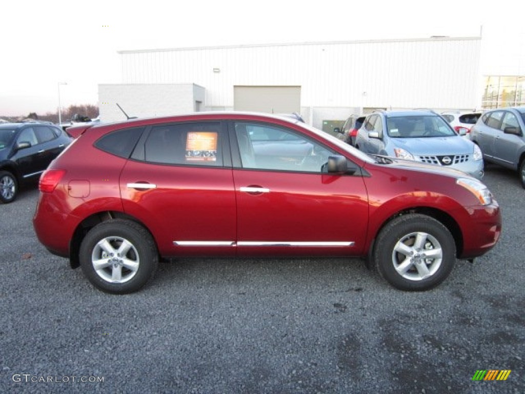 Cayenne Red 2012 Nissan Rogue S AWD Exterior Photo #56767032