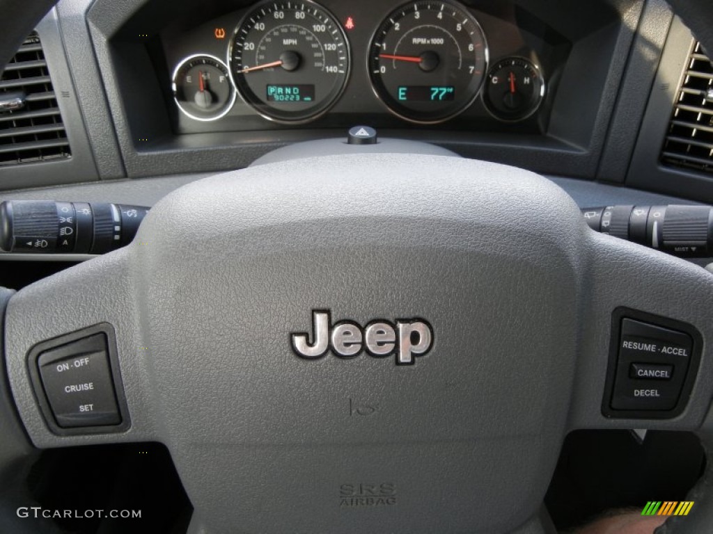 2007 Grand Cherokee Limited - Mineral Gray Metallic / Medium Slate Gray photo #31