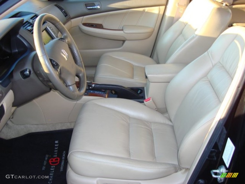 2006 Accord EX Sedan - Nighthawk Black Pearl / Ivory photo #8