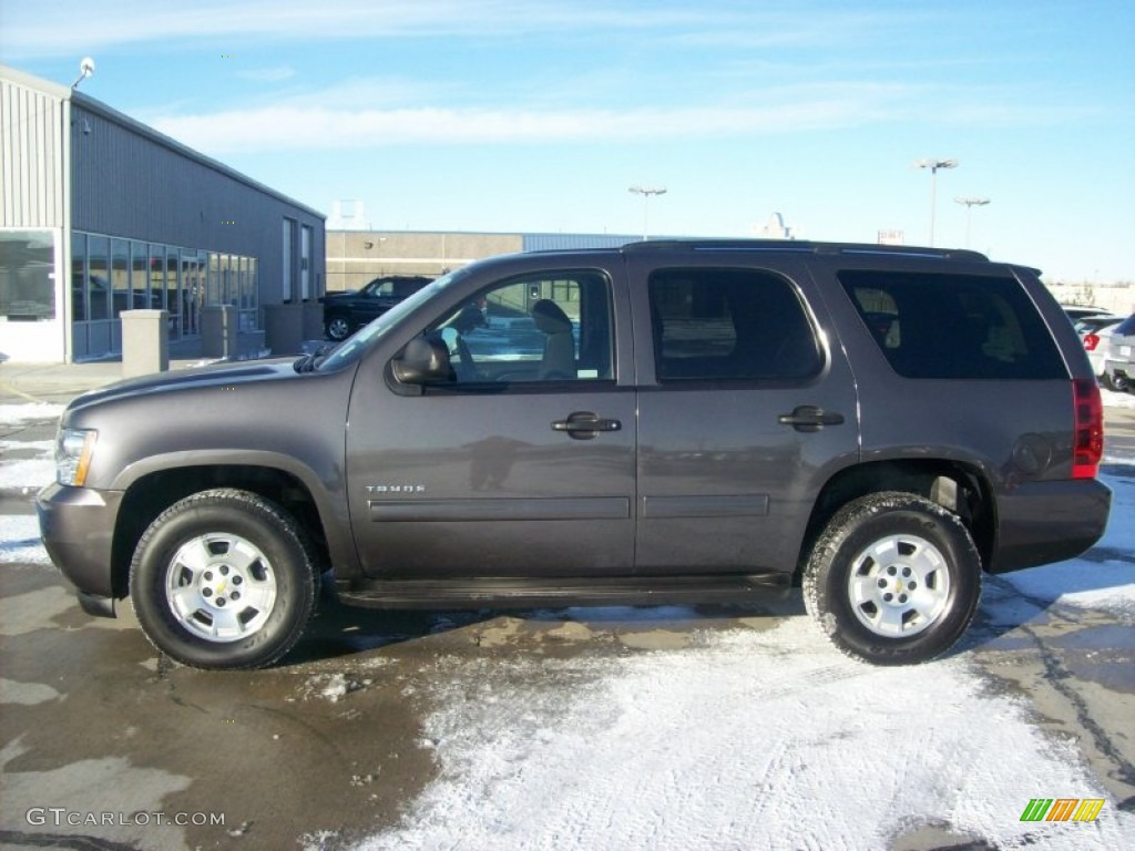 Taupe Gray Metallic 2010 Chevrolet Tahoe LS 4x4 Exterior Photo #56768388