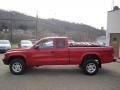 2004 Flame Red Dodge Dakota SLT Club Cab 4x4  photo #6