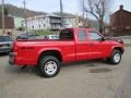 2004 Flame Red Dodge Dakota SLT Club Cab 4x4  photo #11