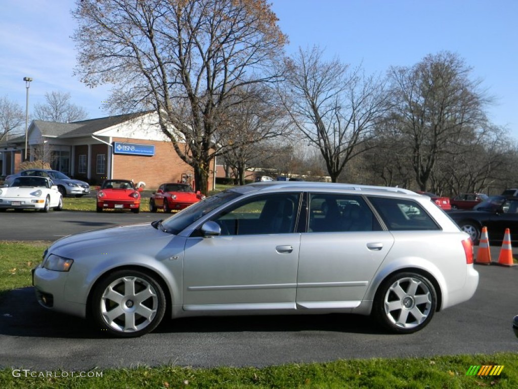 Light Silver Metallic 2005 Audi S4 4.2 Avant Wagon Exterior Photo #56769729