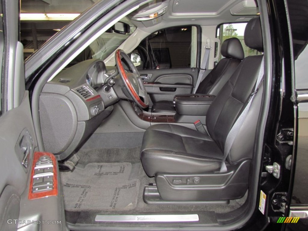 Ebony Interior 2010 Cadillac Escalade ESV Premium AWD Photo #56770470
