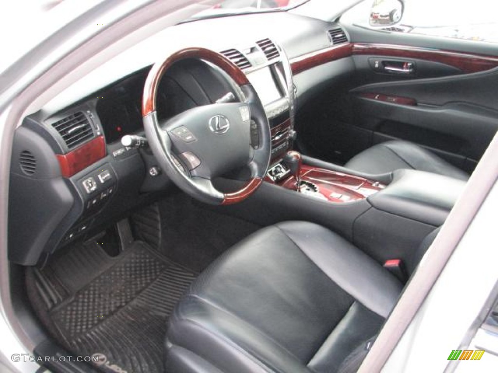 Black Interior 2007 Lexus LS 460 Photo #56770692