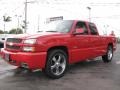 2003 Victory Red Chevrolet Silverado 1500 SS Extended Cab AWD  photo #4