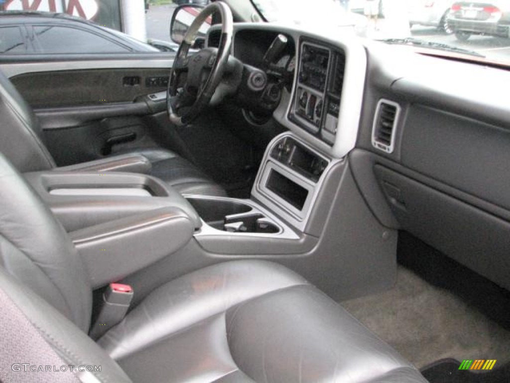 2003 Silverado 1500 SS Extended Cab AWD - Victory Red / Dark Charcoal photo #11