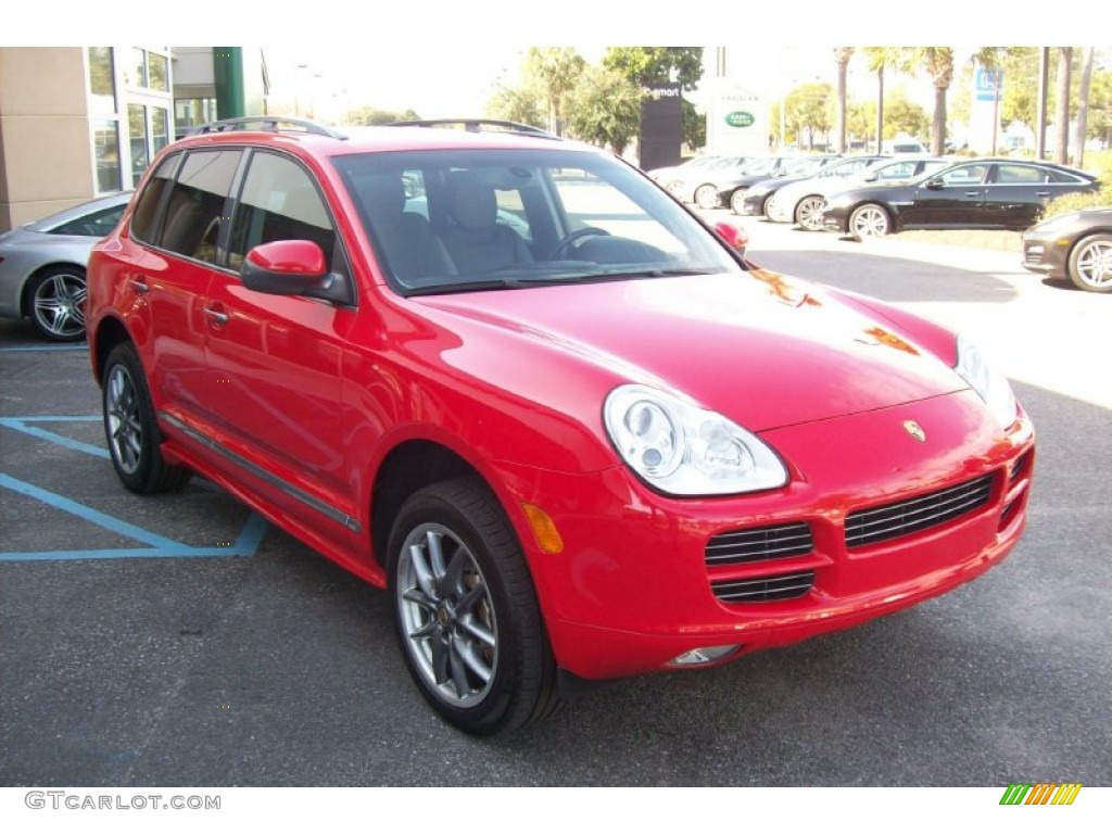 Pure Red 2006 Porsche Cayenne S Titanium Exterior Photo #56771670
