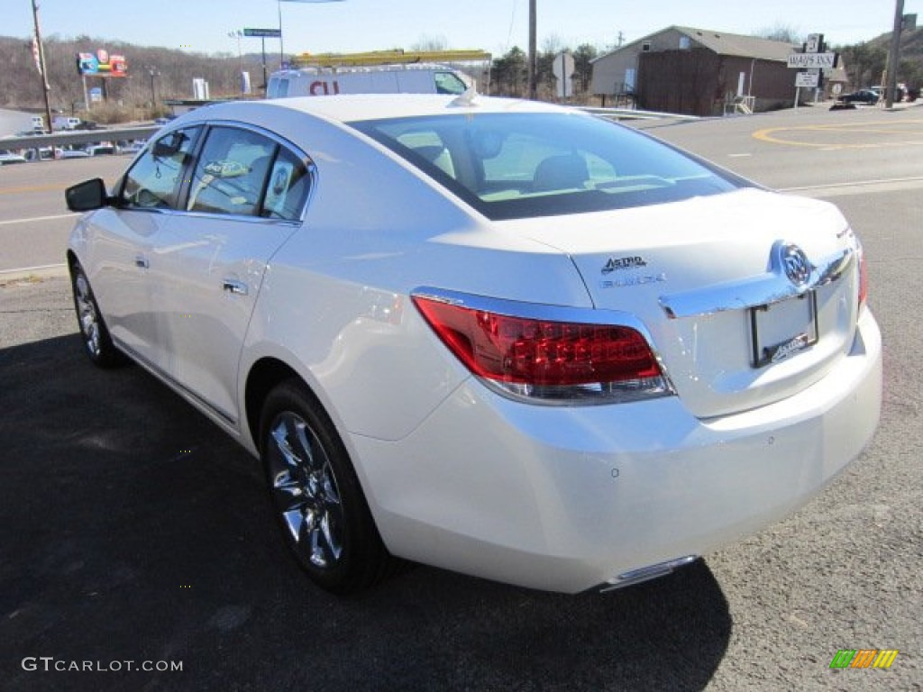 2012 LaCrosse AWD - White Diamond Tricoat / Cashmere photo #4