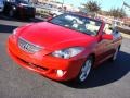 Absolutely Red 2006 Toyota Solara SLE V6 Convertible Exterior