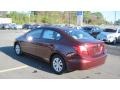 Crimson Pearl - Civic LX Sedan Photo No. 3