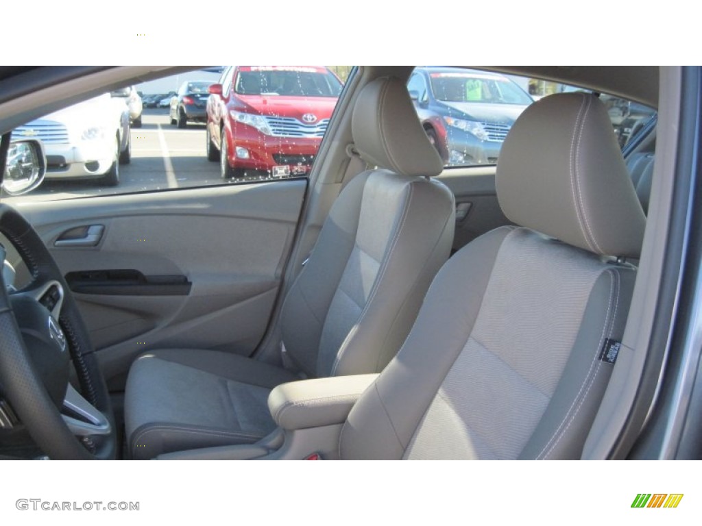 Gray Interior 2012 Honda Insight EX Hybrid Photo #56773016