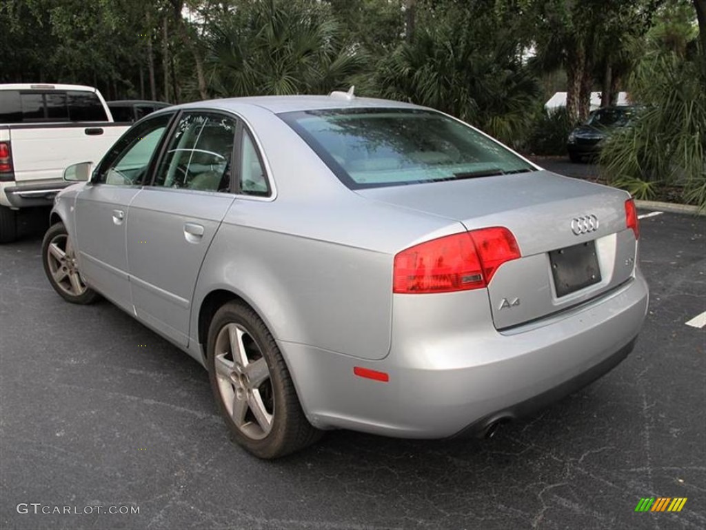 Light Silver Metallic 2005 Audi A4 2.0T Sedan Exterior Photo #56773179