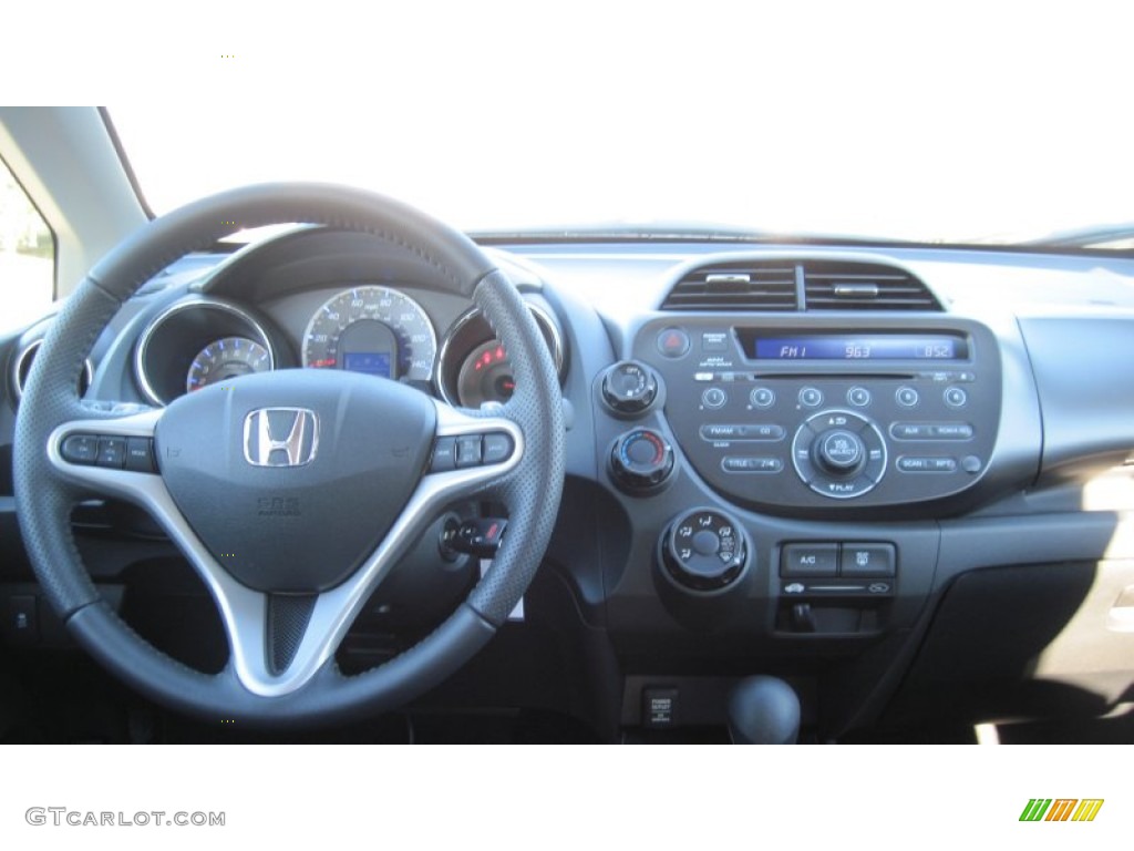 2012 Honda Fit Sport Black Dashboard Photo #56773236