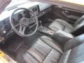 1980 Chevrolet Camaro Black Interior Prime Interior Photo