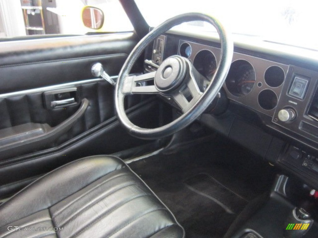 1980 Chevrolet Camaro Z28 Sport Coupe Black Steering Wheel Photo #56773428