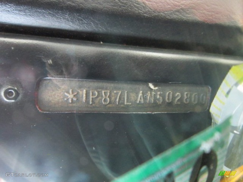 1980 Chevrolet Camaro Z28 Sport Coupe Info Tag Photo #56773482