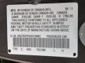 YR578M: Urban Titanium Metallic 2012 Honda Civic EX-L Sedan Color Code