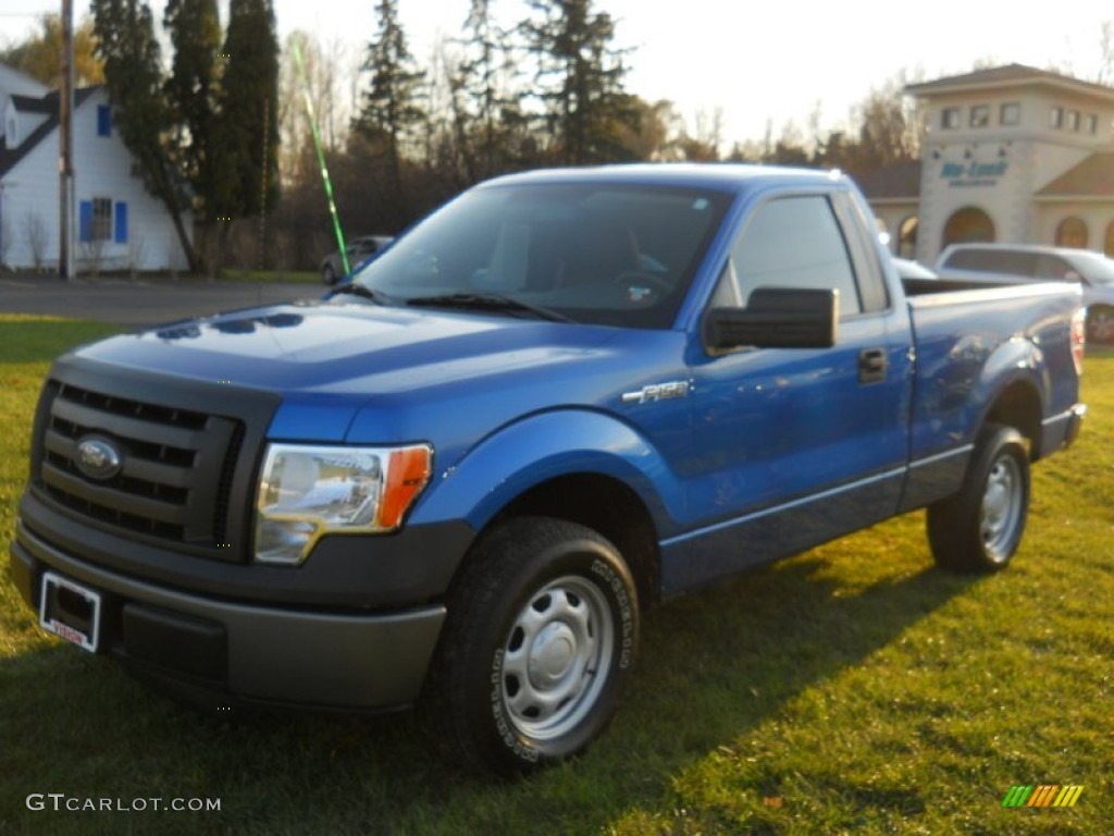 Blue Flame Metallic Ford F150