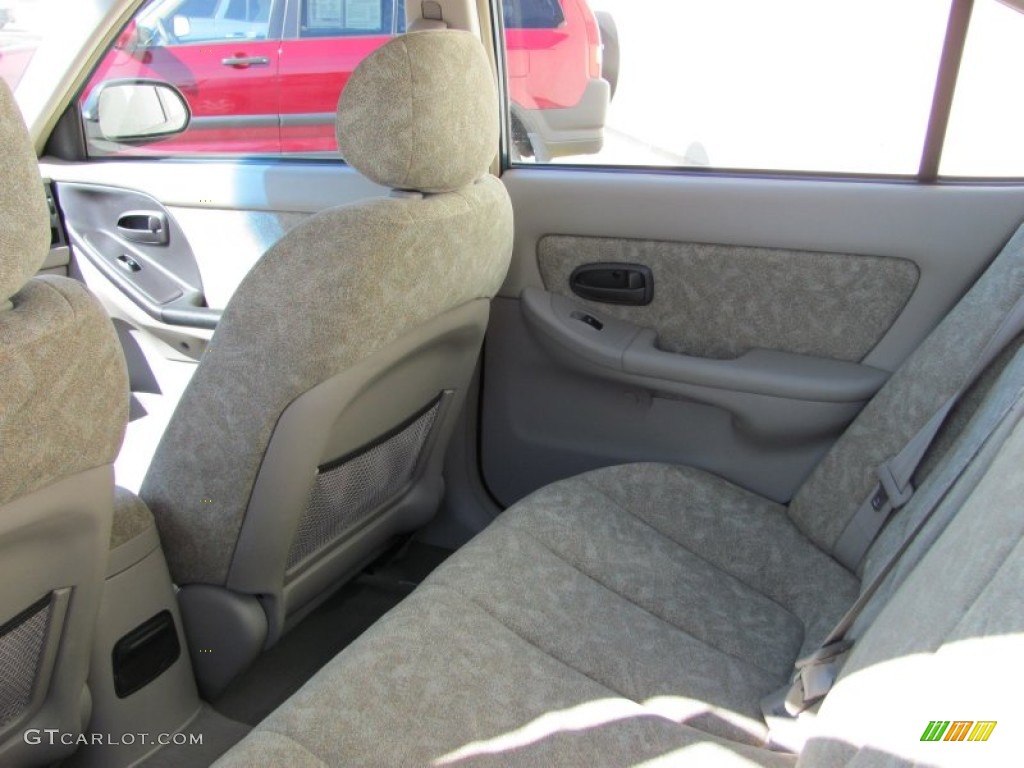 2001 Elantra GLS - Ocean Blue / Beige photo #12