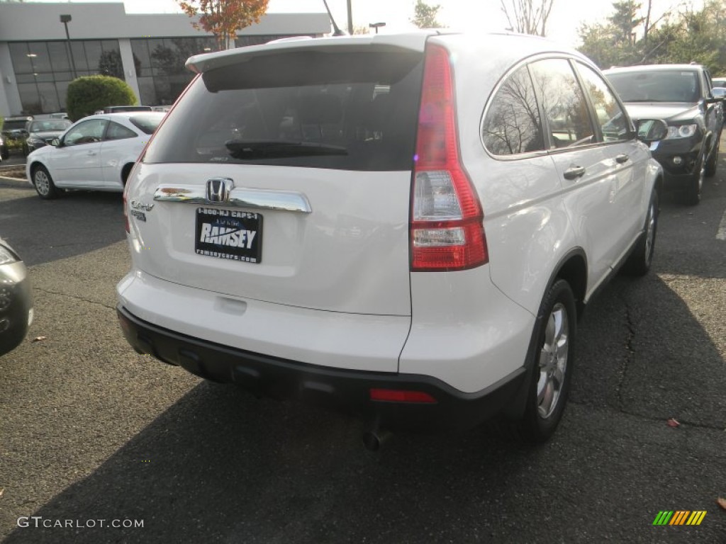 2007 CR-V EX 4WD - Taffeta White / Black photo #9