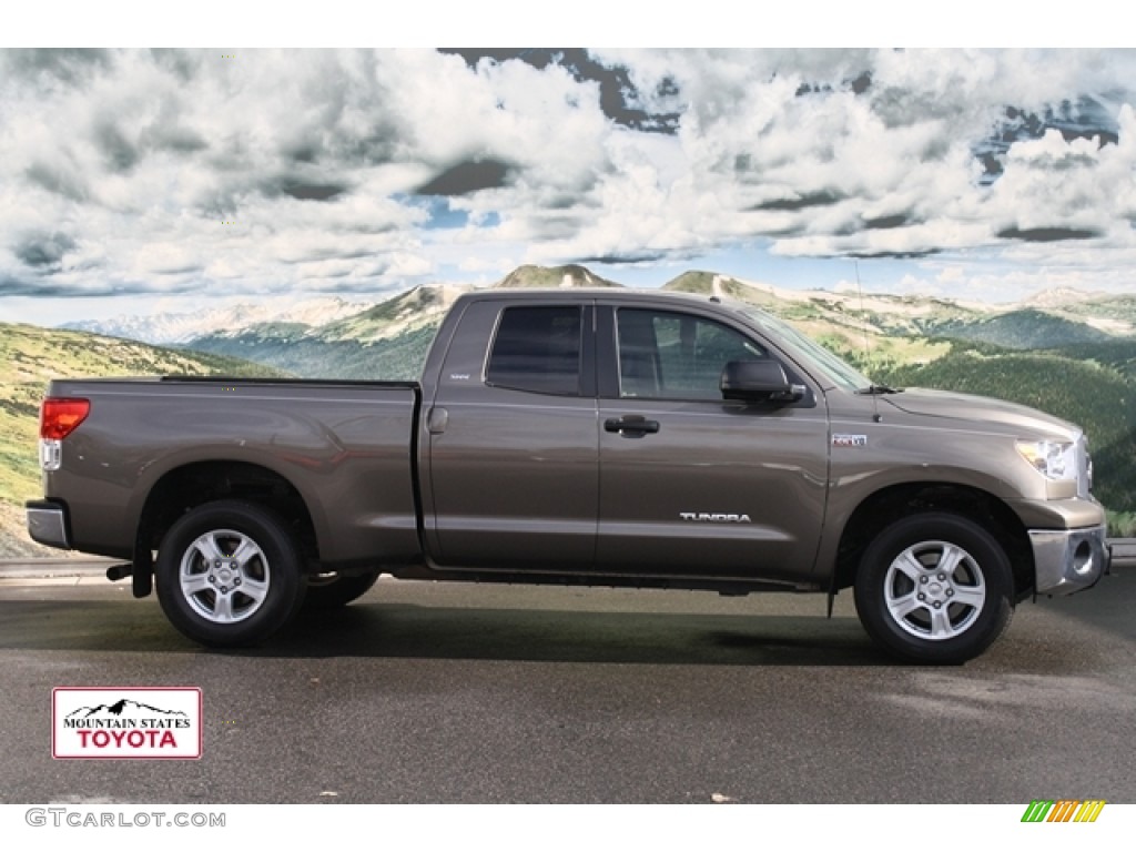 2010 Tundra SR5 Double Cab 4x4 - Pyrite Brown Mica / Sand Beige photo #1