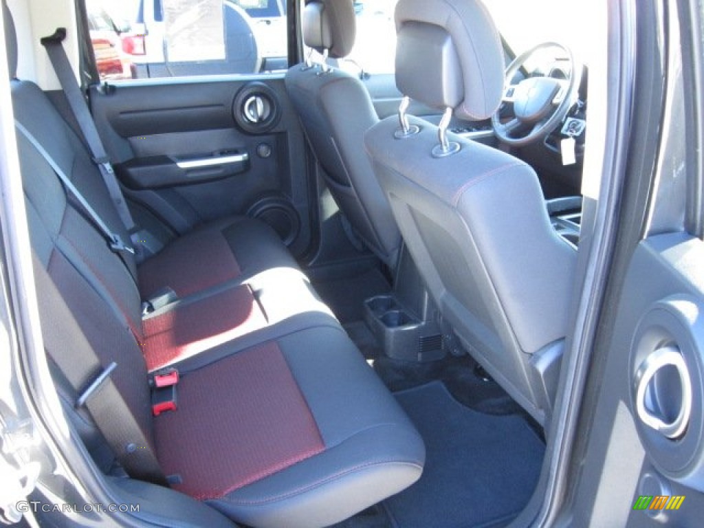 Dark Slate Gray/Red Interior 2011 Dodge Nitro Detonator 4x4 Photo #56776797
