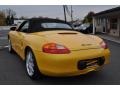 2000 Speed Yellow Porsche Boxster   photo #2
